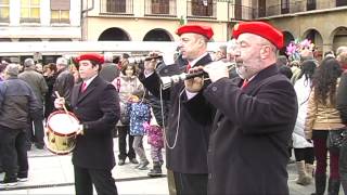 Gaiteros de Estella Ferias de San Andrés Animación callejera [upl. by Audrey]