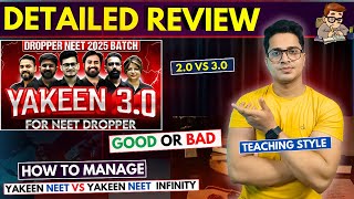 PW Yakeen Neet 30 2025 Batch Detailed Review  Good Or Bad  Yakeen Neet vs Infinity yakeenbatch [upl. by Nniw948]