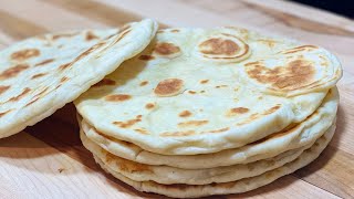 PAIN NAAN ET CHEESE NAAN🫓 Pain indien très facile 🇮🇳 Deli Cuisine [upl. by Linehan]