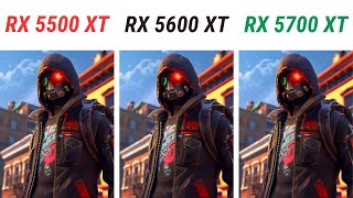 RX 5500 xt Vs RX 5600 xt Vs RX 5700 xt Tested in 20 Games 2024 5600x [upl. by Calore894]