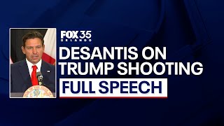 Gov DeSantis Florida to open criminal investigation into Donald Trump attempted assassination [upl. by Adnulahs777]