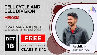 MEIOSIS  Cell Cycle and Cell Division  neet2025 by Rethik sir [upl. by Rhee]