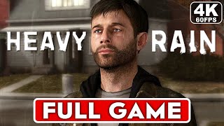 HEAVY RAIN Gameplay Walkthrough Part 1 FULL GAME 4K 60FPS PC ULTRA  No Commentary [upl. by Vardon877]