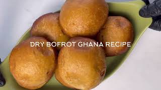 AUTHENTIC GHANA DRY BOFROT  TOGBEI BEGINNER FRIENDLY [upl. by Dnalra299]