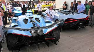 Best of Goodwood Festival of Speed 2024 SUPERCARS Evija X Mistral SF90XX Huayra R [upl. by Richella659]