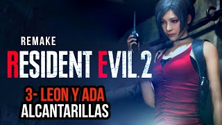 Alcantarillas  Resident Evil 2 remake encuentra los enchufes [upl. by Jehius]