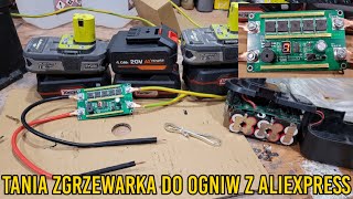 Tania zgrzewarka do ogniw liion Spotter z Aliexpress [upl. by Ardaid]