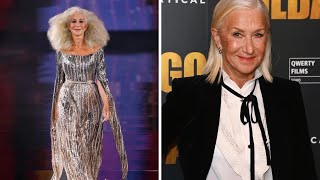 Ageless Beauty Helen Mirren Takes the Catwalk by Storm at Paris Fashion Week [upl. by Alla785]