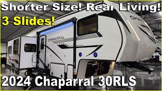 Smaller Triple Slide Fifth Wheel 2024 Chaparral Lite 30RLS by Coachmen RVS at Couchs RV Nation [upl. by Nashom]