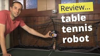 Can a table tennis robot help you improve [upl. by Kamaria875]