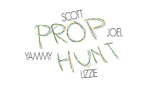 Prop Hunt Funny Moments WLizzie Joel Scott amp Yammy [upl. by Mit]