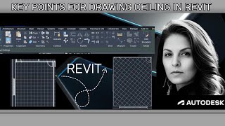 KEY POINTS FOR DRAWING CEILING IN REVIT  mass  اموزش نرم افزار رویت [upl. by Adelaida]