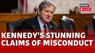 Senator John Kennedy LIVE  Senator John Kennedy Stunning Claims Of Misconduct  US News  N18L [upl. by Muscolo425]