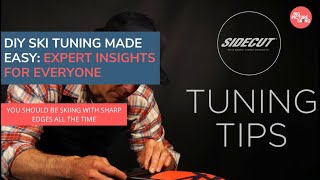 DIY Ski Tuning Made Easy  Expert Insights For Everyone [upl. by Ahsad]