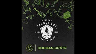 Mystery Tackle Box Googan Crate unboxing [upl. by Learrsi]