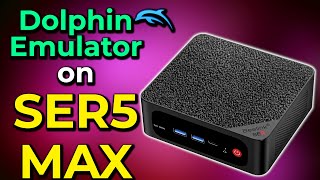 Dolphin Emulator on The Beelink SER5 MAX Mini PC  R7 5800H 8C16T Radeon 8 16GB 3200Mhz DDR4 [upl. by Bastien436]