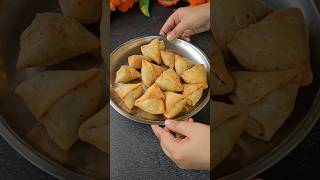 Teatime Samosa Chaat shorts samosa viralvideo recipe diwali chaat cookingvlog [upl. by Elleoj516]