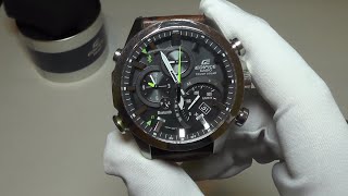 Casio Edifice Bluetooth EQB500D1A Bluetooth Watch Review [upl. by Soilisav142]