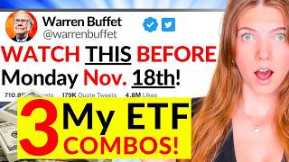 WATCH for THESE 3 WARNINGS  Inflation Rate Cuts 10yr Yield  My 3 ETF COMBO Review [upl. by Acirret]