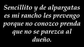 Sencillito y de Alpargatas  Gato  Letra y Musica para Cantar [upl. by Drhcir]