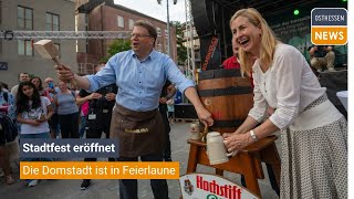 FULDA Stadtfest mit traditionellem Fassanstich eröffnet  Die Domstadt ist in Feierlaune [upl. by Lovato]