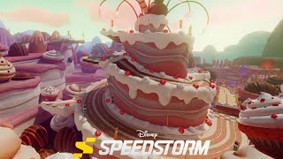 Disney SpeedStorm  Candy Kingdom Track Music  Game Central Station V2 [upl. by Matheny998]