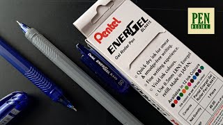 Pentel Energel BLN415 Gel Pen UPDATED BODY COLOR an INR 40 Pen  U37 [upl. by Otanutrof]