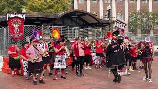 Forward Marching Band  Harvard Square  Honk 2024  Lets Work Together [upl. by Alaek83]