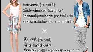 Violetta amp Tomas  Tienes Todo lyrics romana [upl. by Phelgon]