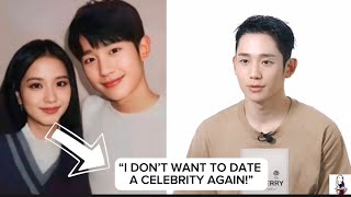 Jung Hae In Response to Blackpink Jisoo and Ahn Bo Hyun Relationship 🥹 haesoo [upl. by Issirk695]