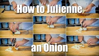 How To Julienne An Onion [upl. by How]