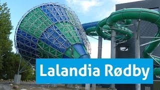 Lalandia Rødby  alle Rutschen  Vandrutchebanerne i Lalandia Rødby [upl. by Nesmat115]