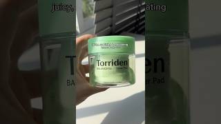 Torriden toner pads torriden tonerpad toner centella kbeauty koreanskincare koreanbeauty [upl. by Yatnuahs386]