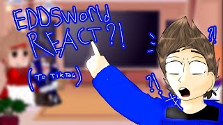 Eddsworld React To Tiktoks Tordtom amp Eddmatt [upl. by Mages631]