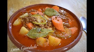 Picadillo de Carne Molida [upl. by Yhtnomit]