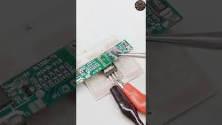 Using A Power Transistor For Heat And Melted Solder To Removen Reclaim Chips From Boardsgtu [upl. by Naeruat853]