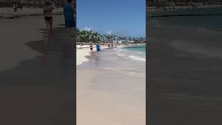 Beach at Melia Resort Punta Cana Dominican Republic [upl. by Llejk592]