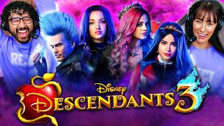 DESCENDANTS 3 2019 MOVIE REACTION FIRST TIME WATCHING Night Falls  Queen Of Mean  Disney [upl. by Adal677]