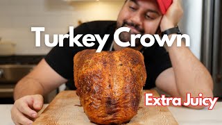 How to cook a JUICY Turkey Crown for Christmas [upl. by Adne]