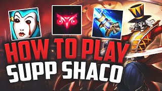 SHACO SUPPORT IS SO GOOD  League of Legends [upl. by Artina]