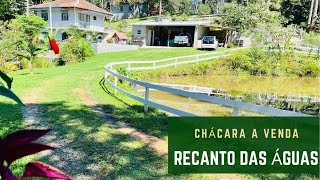 CHÁCARA： RECANTO DAS ÁGUAS ｜ 22KM AEROPORTO ｜ MUITA NATUREZA ｜ LINDO SOBRADO ｜ PISCINA ｜ [upl. by Ahsiekan]