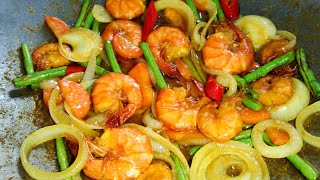 Resepi Udang Goreng Kunyit Super Enak  Buat Sendiri Baru Tahu Betapa Sedap Nya [upl. by Manchester]