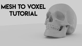 How to Voxelize a Mesh in Blender [upl. by Eirak]