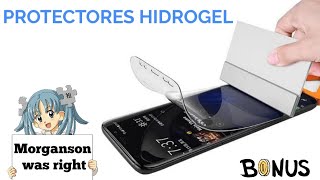 Protectores Hidrogel para pantallas Alternativa al protector de cristal [upl. by Kristen]