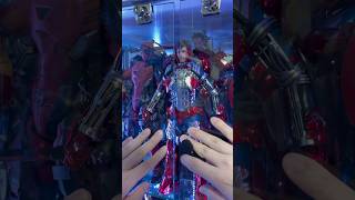 my collection case is packed like😭 hottoys figurecollection ironman [upl. by Katine]