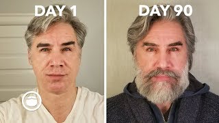 Beard Growth Time Lapse of 90 Days  Greg Berzinsky [upl. by Tarah]