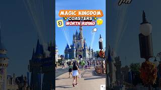 3 Magic Kingdom Coasters WORTH RIDING 🎢👀 Disney World Rides [upl. by Ataga]