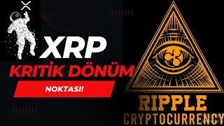 XRP fiyatında kritik dönemeç Ripple xrp xrpfiyattahmini [upl. by Emmi88]