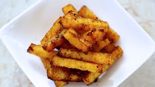 Best Polenta Fries  SAM THE COOKING GUY [upl. by Allemat626]