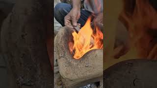 Funk  Spoon making Process Using Animals horn shortsfeed art viralshorts viral trending [upl. by Alfonso]